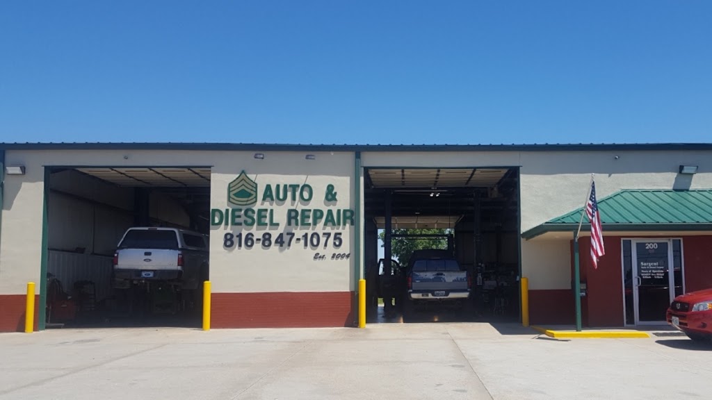 Sargent Auto & Diesel Repair | 200 NW Jefferson St, Grain Valley, MO 64029, USA | Phone: (816) 847-1075