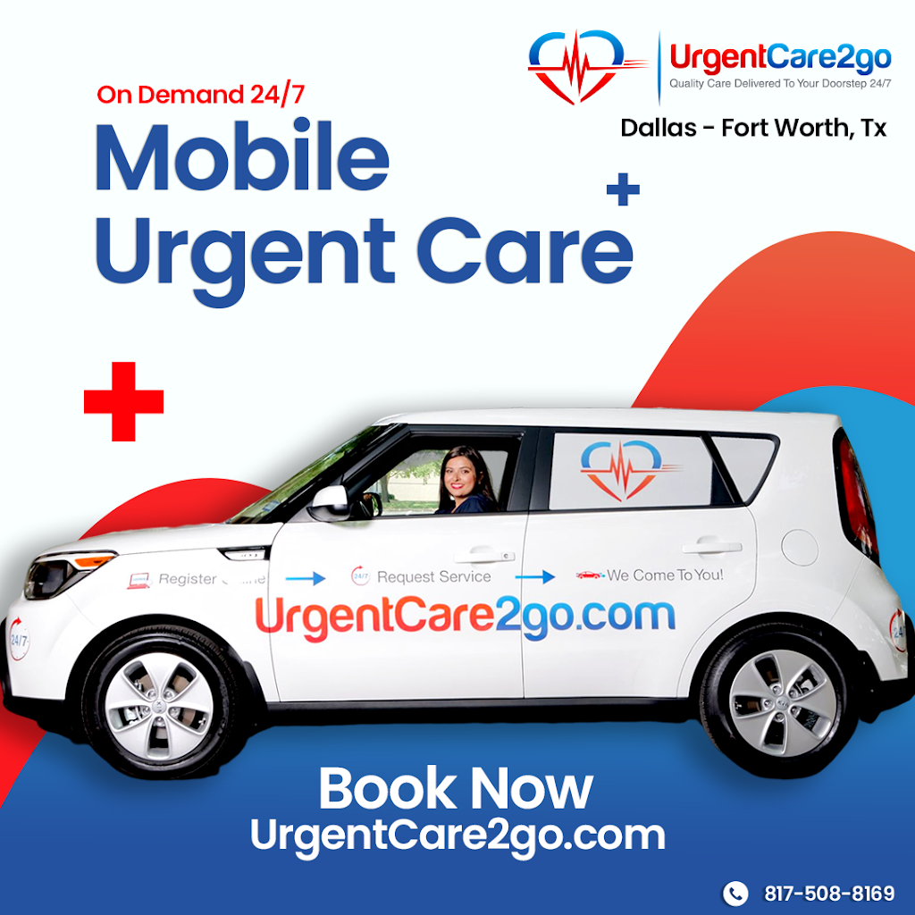 UrgentCare2go : 24/7 Mobile Urgent Care | 12300 Ford Rd B130, Farmers Branch, TX 75234, USA | Phone: (817) 508-8169