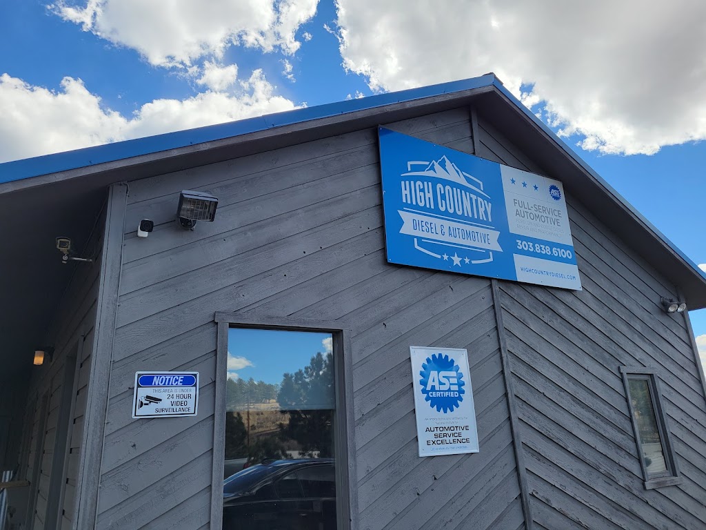 High Country Diesel & Automotive | 13827 Wandcrest Park Rd, Pine, CO 80470, USA | Phone: (303) 838-6100