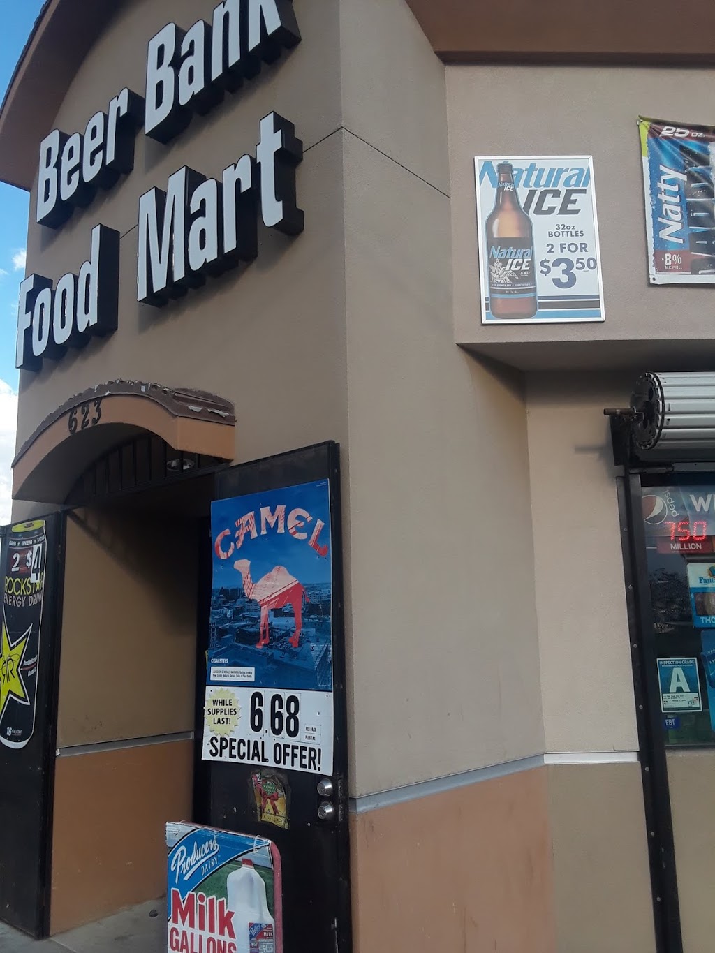 Beer Bank Food Mart | 623 Decatur St, Bakersfield, CA 93308, USA | Phone: (661) 393-4624