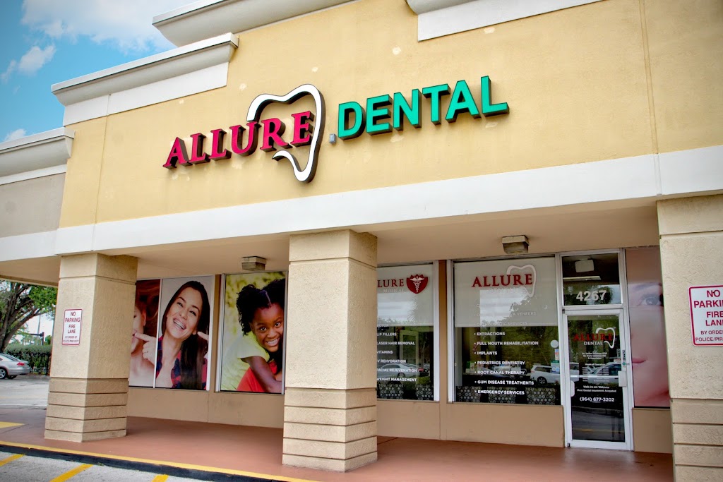 Allure Dental | 4267 W Commercial Blvd, Tamarac, FL 33319, USA | Phone: (954) 677-3202