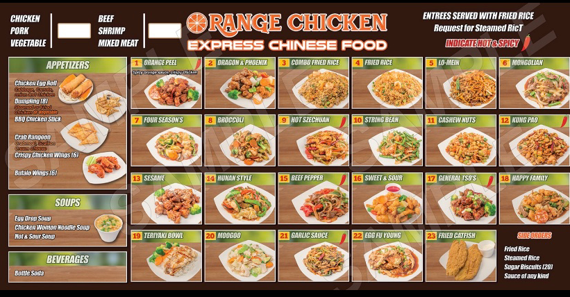 Orange Chicken Express Chinese Food | 2301 Mountain Lake Rd, Dallas, TX 75224, USA | Phone: (972) 803-4339