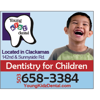 Young Kidz Dental | 14210 SE Sunnyside Rd, Clackamas, OR 97015, USA | Phone: (503) 658-3384