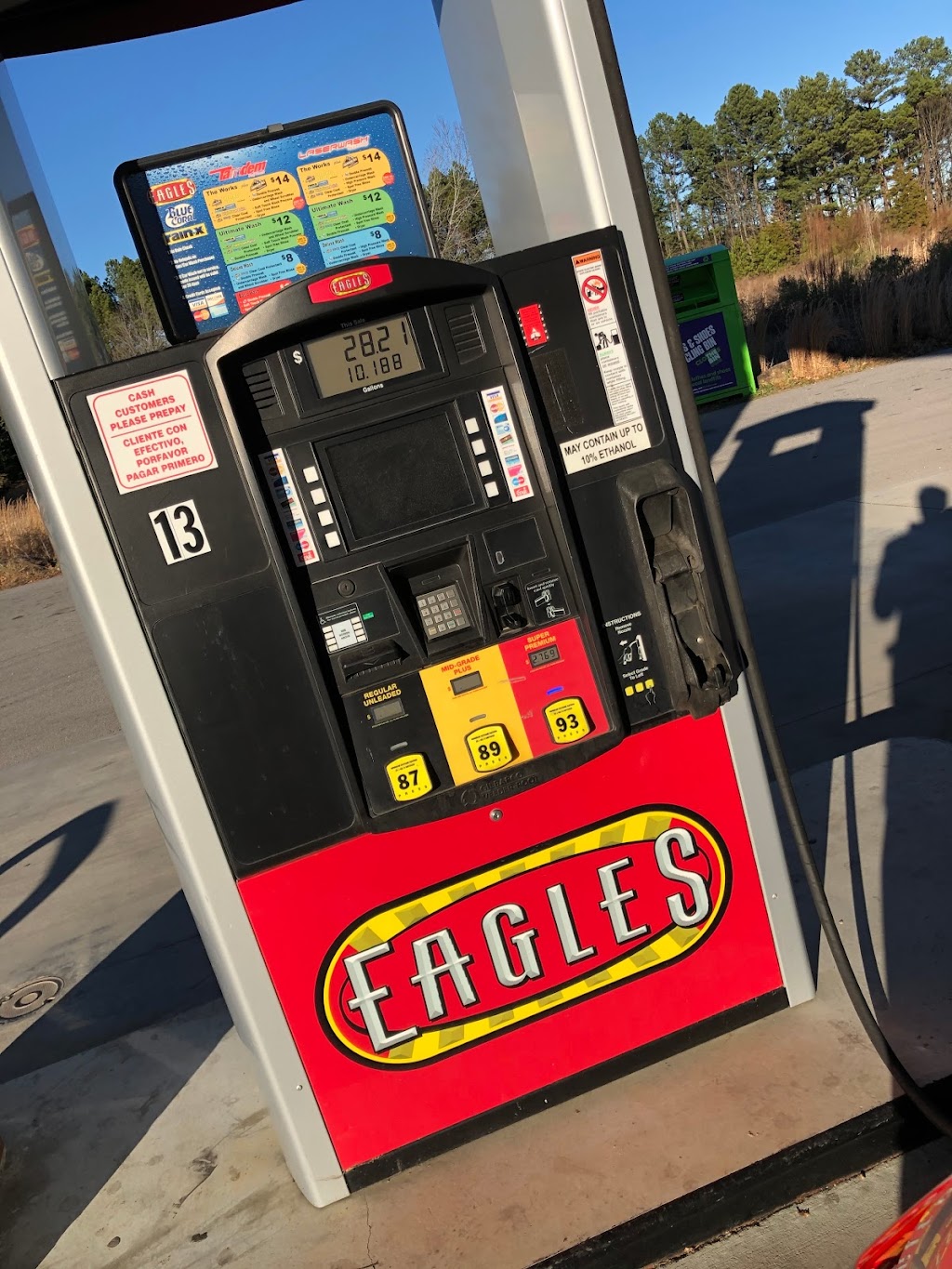 Eagles Gas | 4100 Tryon Rd, Raleigh, NC 27606 | Phone: (919) 809-8844