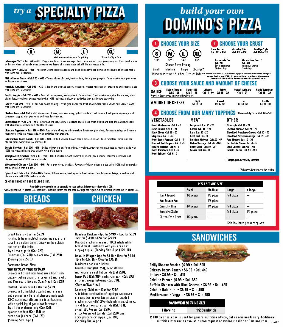 Dominos Pizza | 10544 Sullivan Rd Ste A, Central, LA 70818, USA | Phone: (225) 261-9691