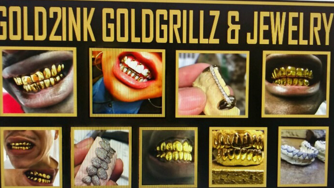 Gold Grillz & Jewelry, Gold2Ink LLC | 1503 NW 47th Ave, Lauderhill, FL 33313, USA | Phone: (979) 291-8055