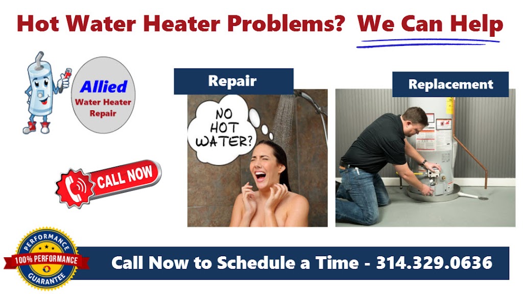 Allied Water Heater Installation | 12981 Maurer Industrial Dr, St. Louis, MO 63127, USA | Phone: (314) 329-0636