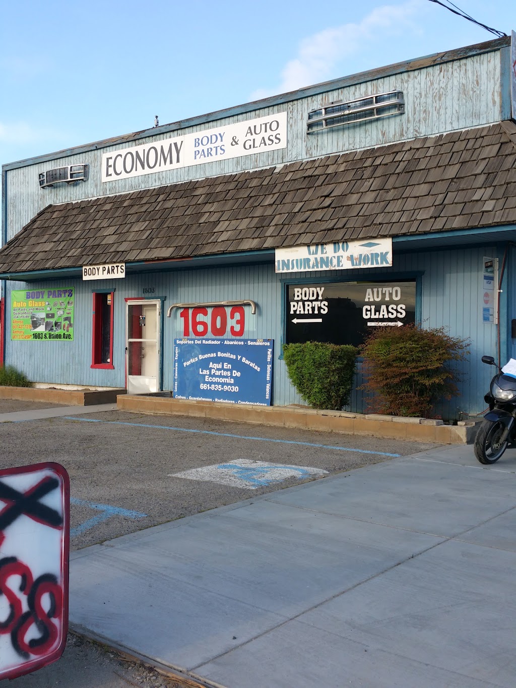 Economy Body Parts & Auto Glass | 1603 S Union Ave, Bakersfield, CA 93307, USA | Phone: (661) 835-9030