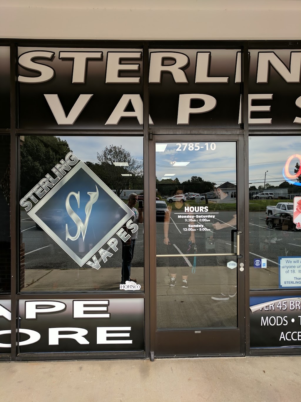 Sterling Vapes | 2785 Charlotte Hwy #10, Mooresville, NC 28117, USA | Phone: (704) 660-8273