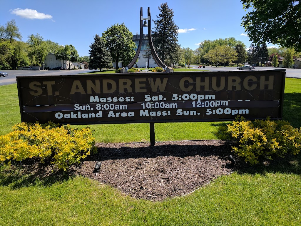 St Andrew Catholic Church | 1400 Inglewood Ave, Rochester, MI 48307, USA | Phone: (248) 651-7486