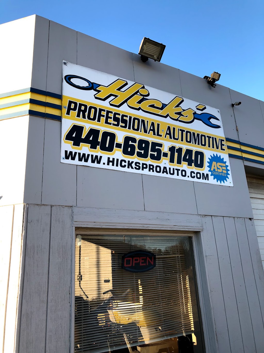 Hicks Professional Automotive | 4707 Detroit Rd, Sheffield, OH 44054, USA | Phone: (440) 695-1140