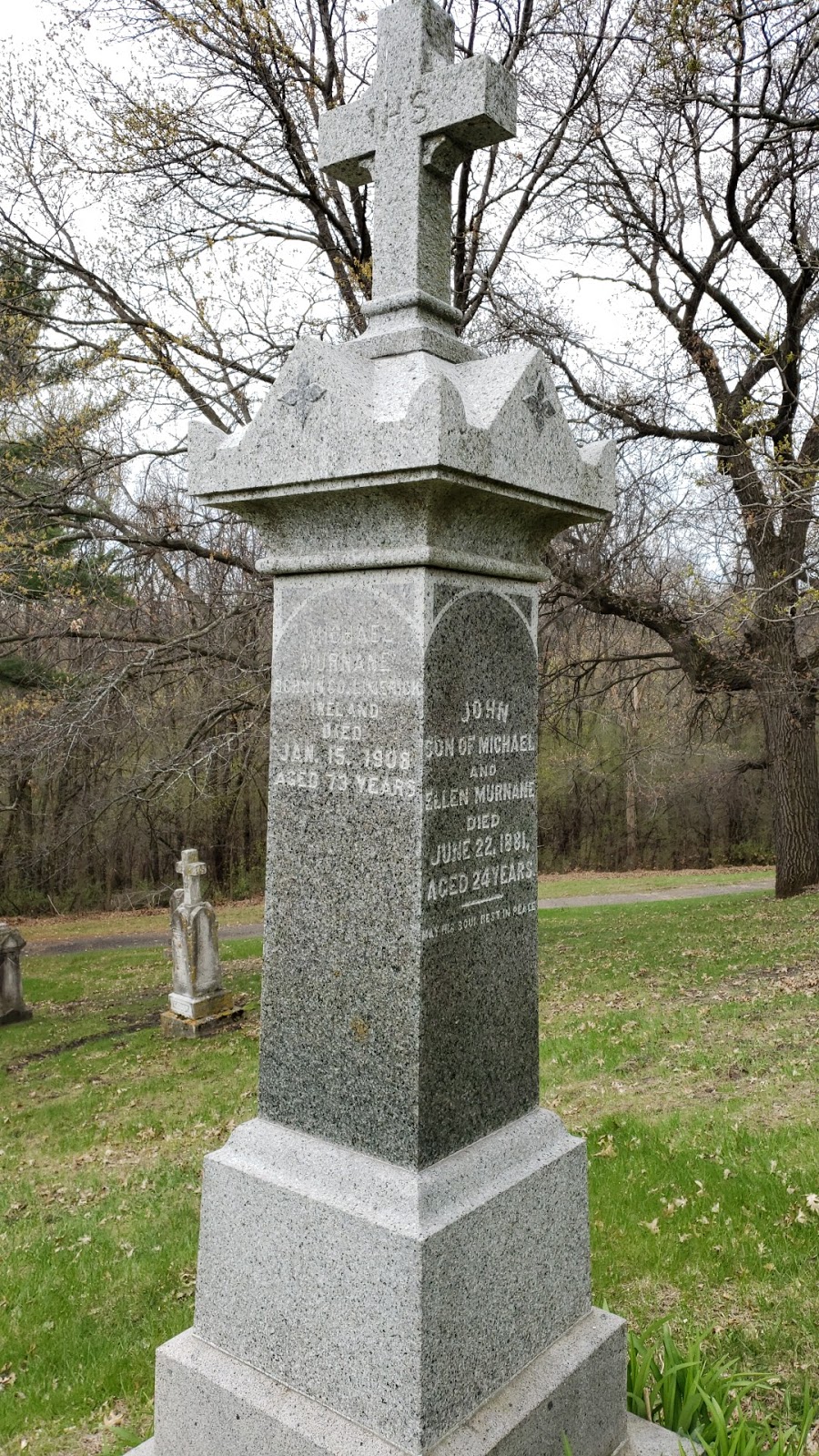 St. Patricks Cemetery | 10499 Rich Valley Blvd, Inver Grove Heights, MN 55077, USA | Phone: (651) 455-6624