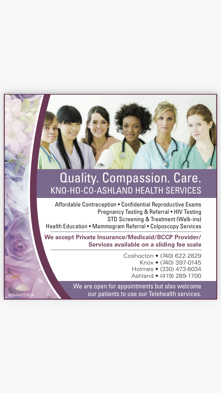 Kno-Ho-Co-Ashland Health Services | 1797 Seddon Ct, Ashland, OH 44805, USA | Phone: (419) 289-1700