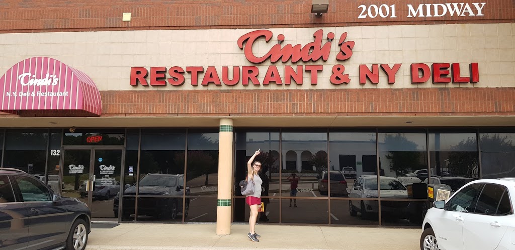 Cindi’s NY Deli & Restaurant | 2001 Midway Rd #132, Carrollton, TX 75006, USA | Phone: (972) 458-7740