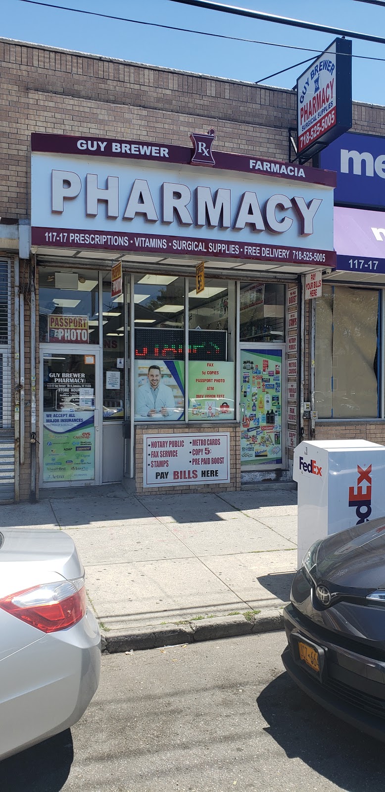 Guy Brewer Pharmacy | 11717 Guy R Brewer Blvd, Jamaica, NY 11434, USA | Phone: (718) 525-5005