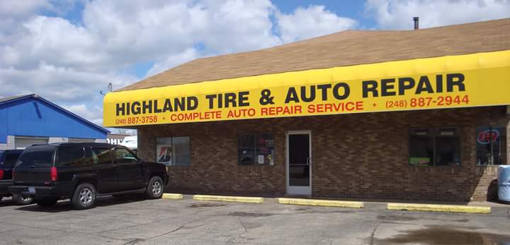 Millers Highland Tire & Auto Repair | 7421 Highland Rd, White Lake, MI 48383, USA | Phone: (248) 887-2944