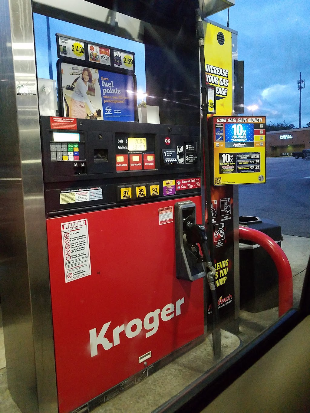 Kroger Fuel Center | 3875 Chapel Hill Rd, Douglasville, GA 30135, USA | Phone: (678) 715-6119