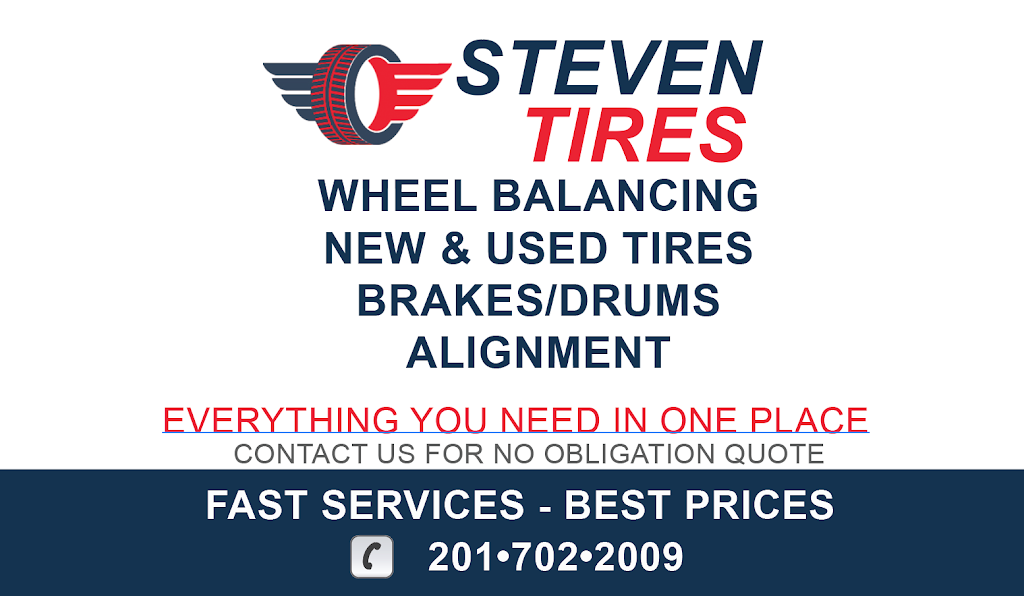 STEVEN TIRES | 327B Manhattan Ave, Jersey City, NJ 07307, USA | Phone: (201) 702-2009