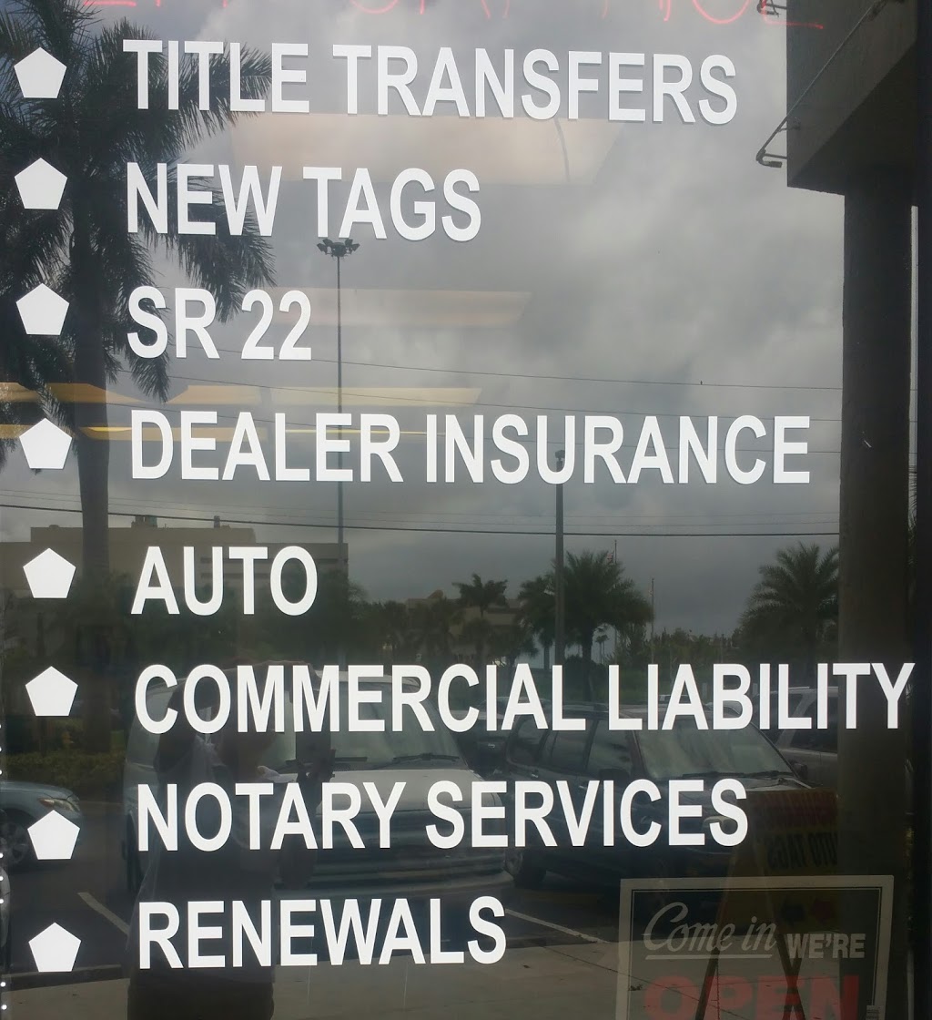 Florida 1st Tags Titles & Insurance Davie | 4343 S State Rd 7, Davie, FL 33314, USA | Phone: (954) 584-7100