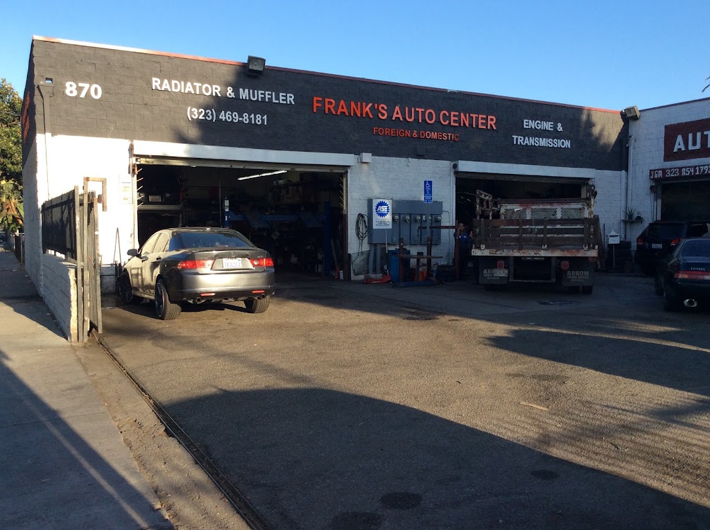 Frank’s Auto Center | 870 N Western Ave, Los Angeles, CA 90029, USA | Phone: (323) 469-8181