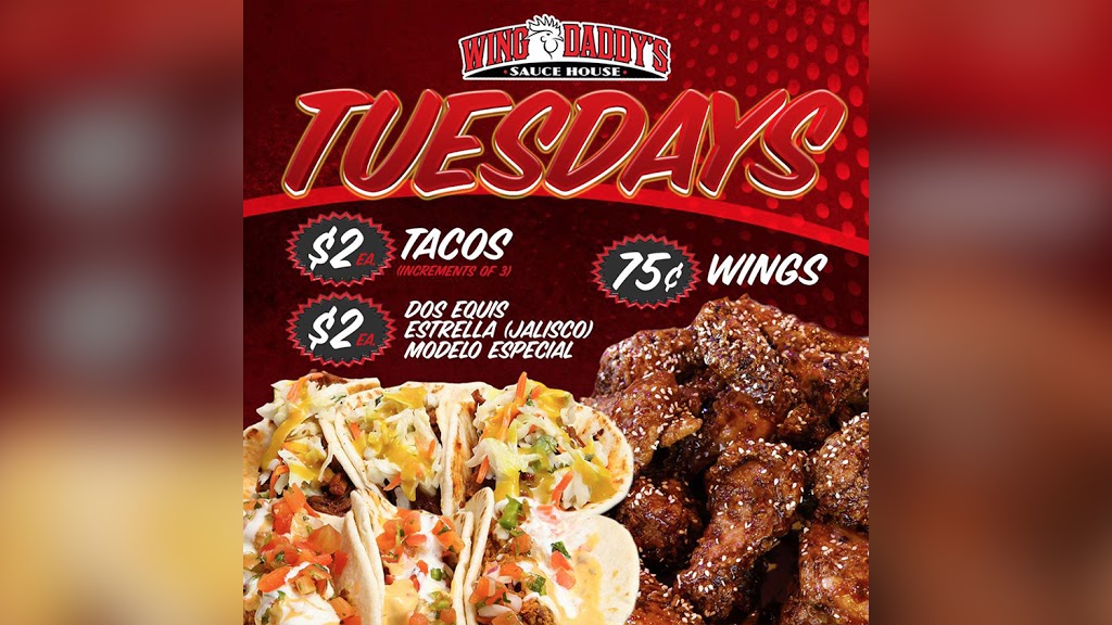 Wing Daddys Sauce House | 3115 W Parker Rd Suite 400, Plano, TX 75023, USA | Phone: (469) 969-0584