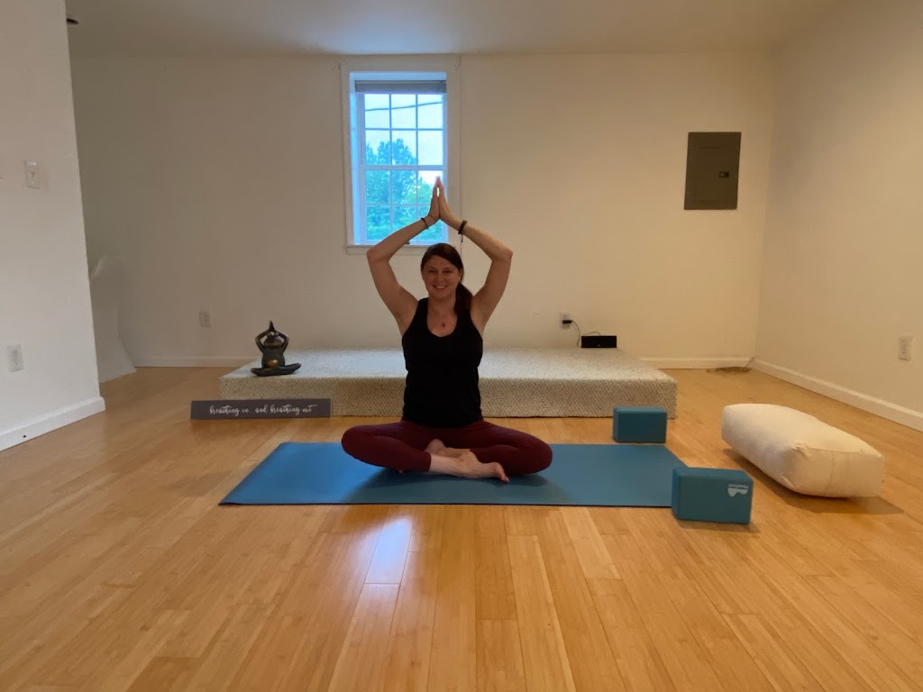 Eileen Into Yoga | Carriage House, 1 S Main St Rear, Yardley, PA 19067, USA | Phone: (267) 210-7224