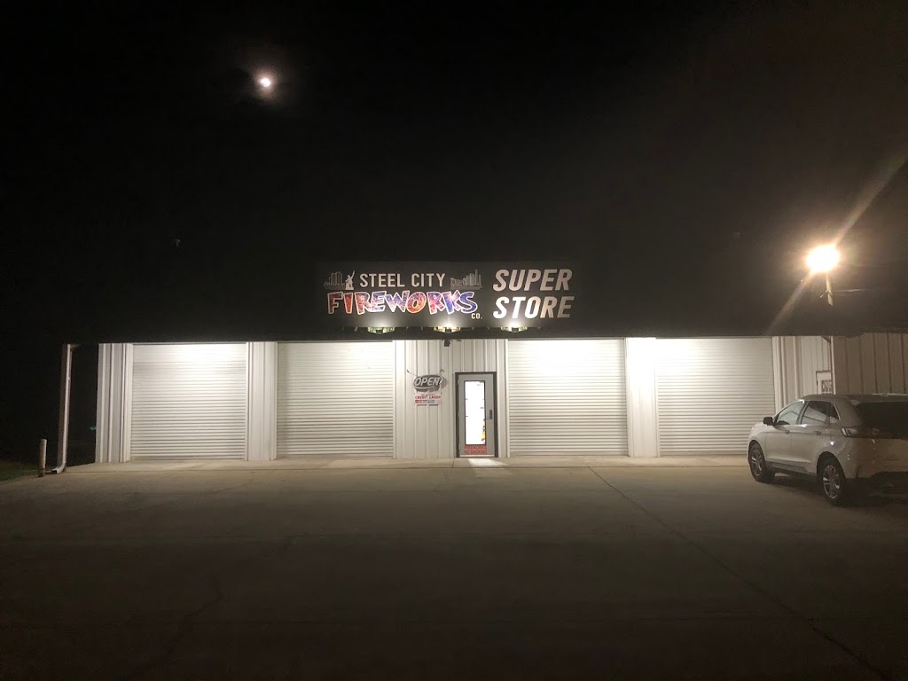 Steel City Fireworks Co. Superstore | 6683 Hwy 17, Maylene, AL 35114, USA | Phone: (205) 881-8575