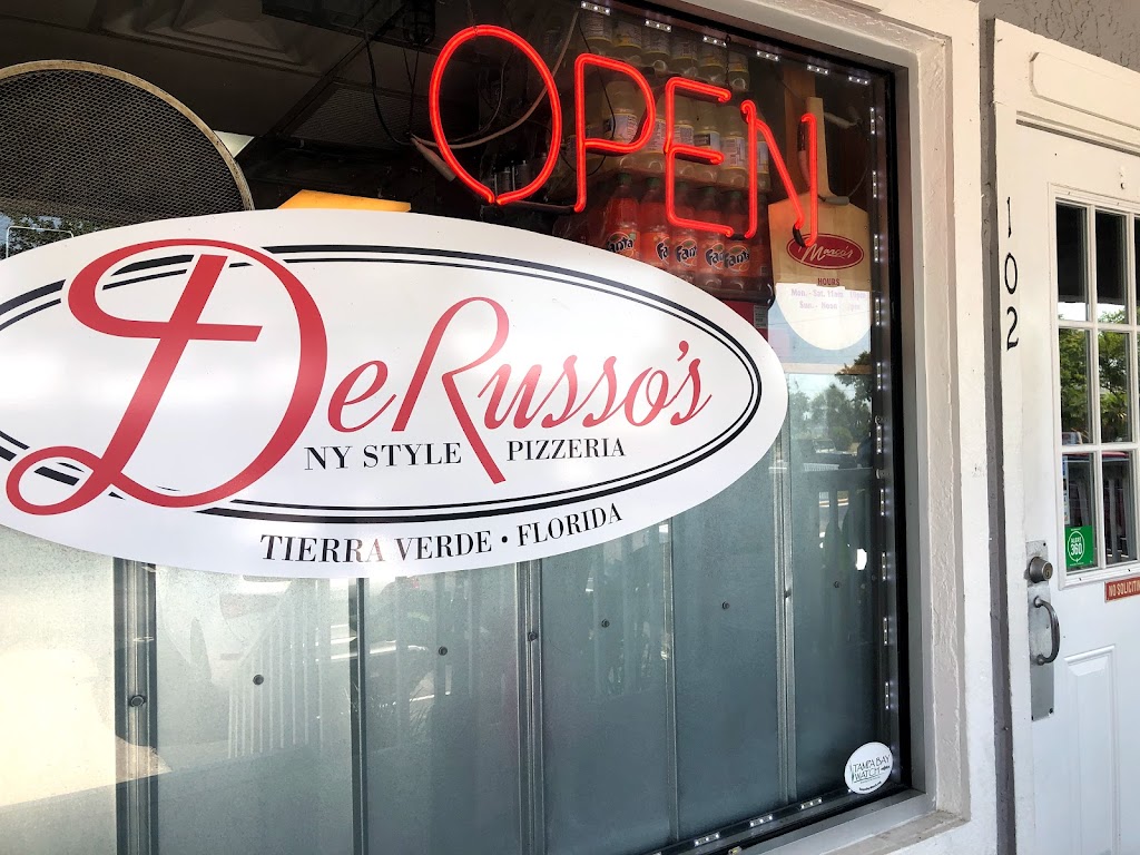 DeRusso’s Pizzeria | 1120 Pinellas Bayway S, Tierra Verde, FL 33715, USA | Phone: (727) 864-2900