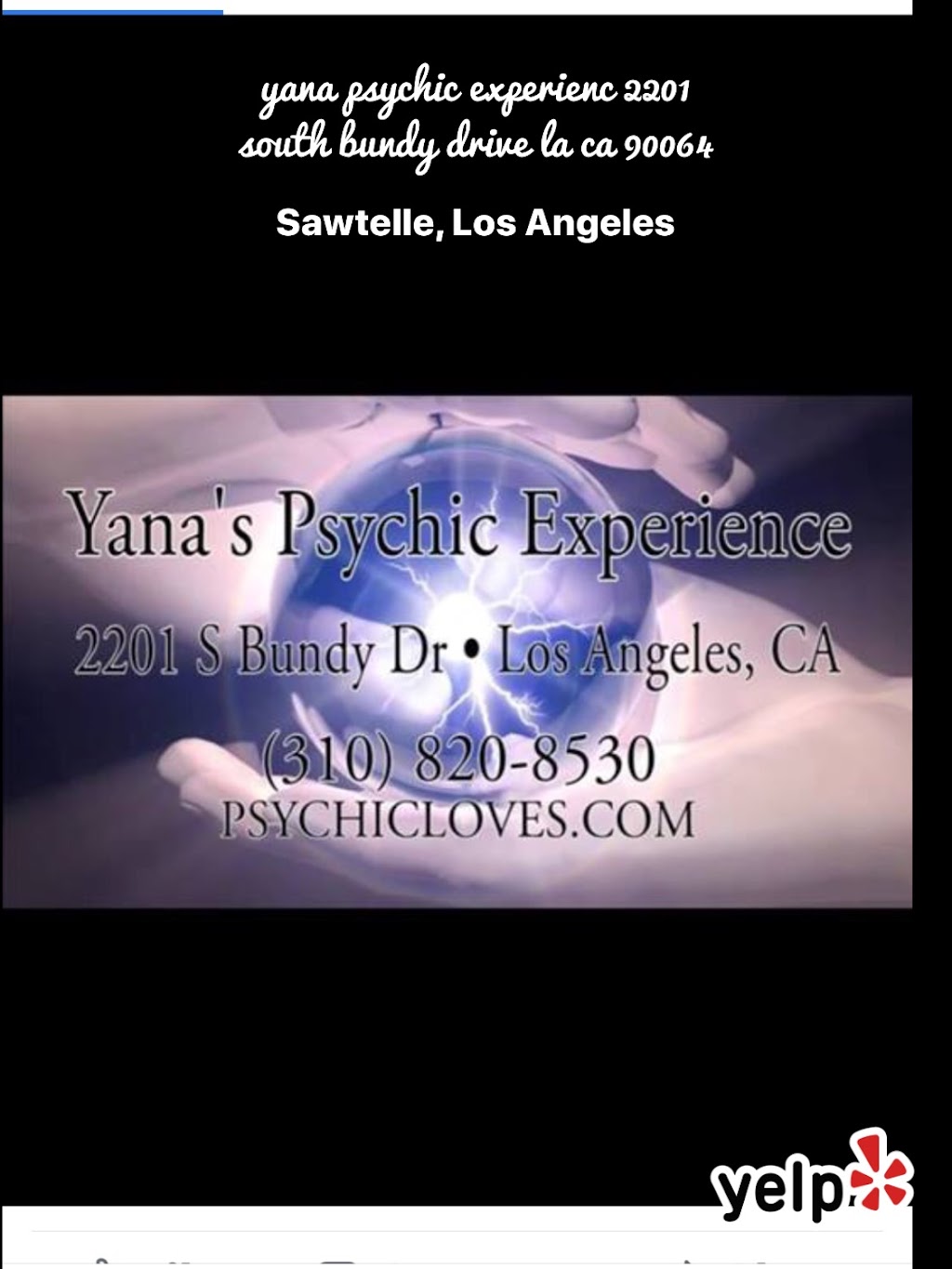 Yana Spiritual Chakra Life Coach | 2201 S Bundy Dr, Los Angeles, CA 90064, USA | Phone: (310) 820-8530