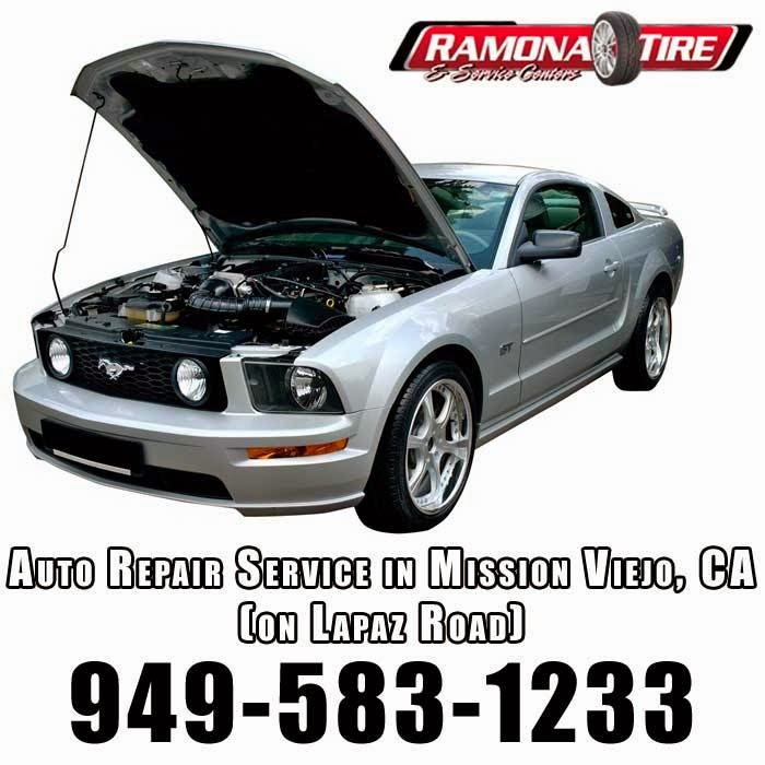 Ramona Tire & Service Centers | 27210 La Paz Rd, Mission Viejo, CA 92692, USA | Phone: (949) 583-1233