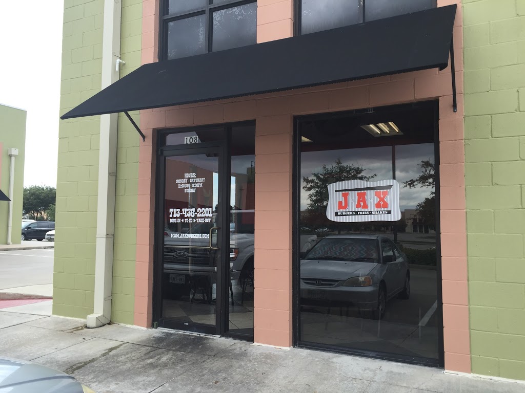 Jax Burgers Fries & Shakes | 12002 Shadow Creek Pkwy, Pearland, TX 77584, USA | Phone: (713) 436-2201