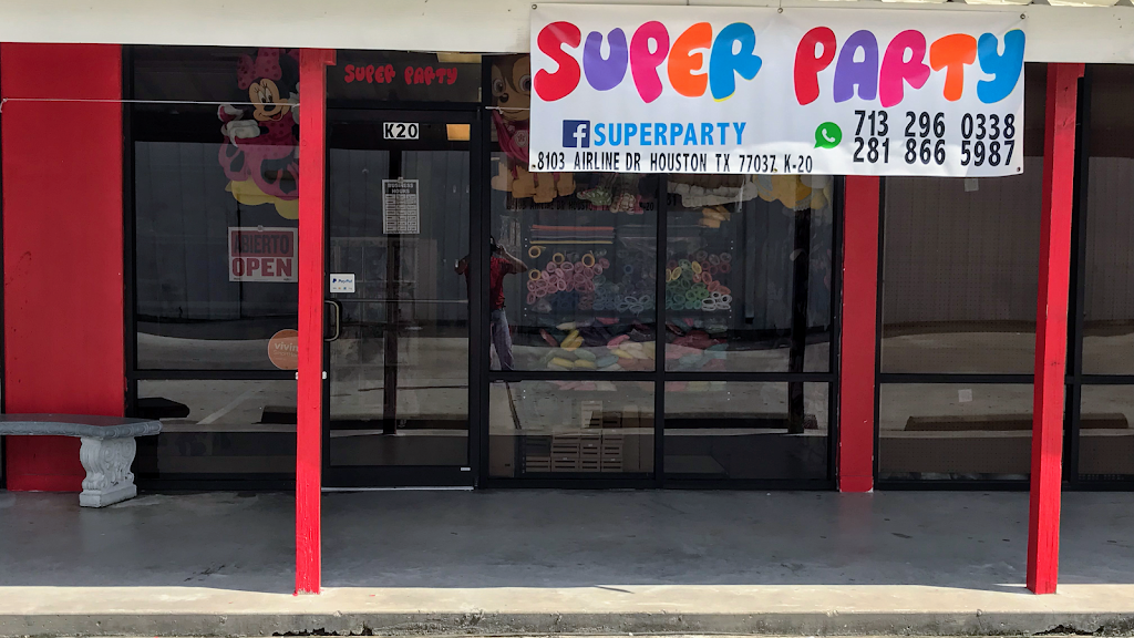 Super Party | 10423 Airline Dr, Houston, TX 77037, USA | Phone: (281) 866-5987