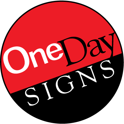 One Day Signs | 105 Broad St, Waterford, NY 12188, USA | Phone: (518) 237-5774