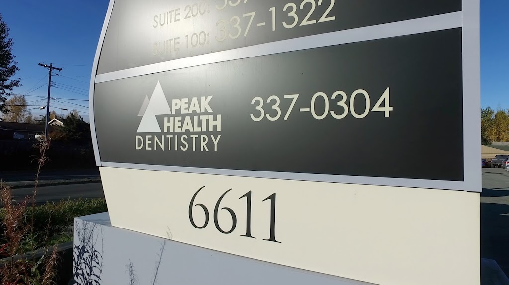 Peak Health Dentistry at Gentle Care | 6611 DeBarr Rd # 101, Anchorage, AK 99504, USA | Phone: (907) 337-0304