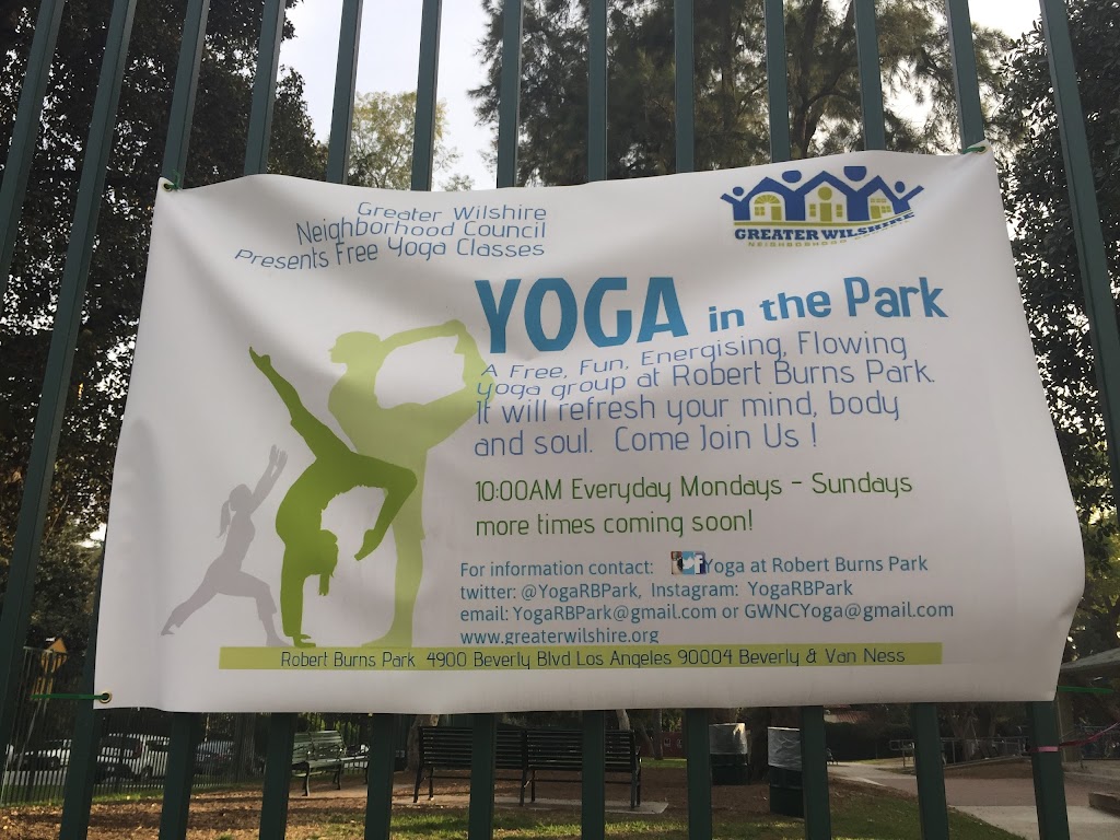 Robert Burns Park | 225 N Van Ness Ave, Los Angeles, CA 90004, USA | Phone: (213) 485-4833
