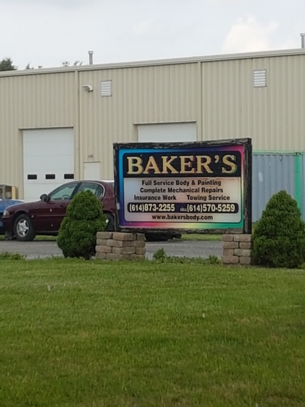 Bakers Body Shop LLC | 7775 Corporate Blvd, Plain City, OH 43064, USA | Phone: (614) 873-2255