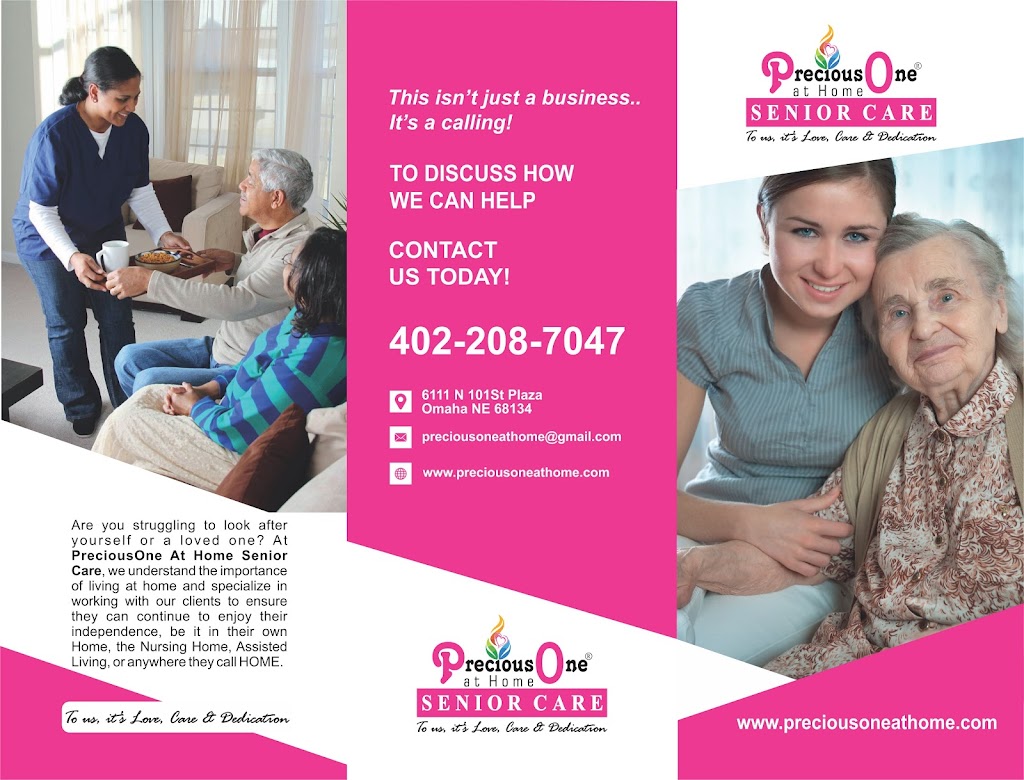 PreciousOne At Home Senior Care Services | 7431 N 140th Ave, Omaha, NE 68142, USA | Phone: (402) 813-3444