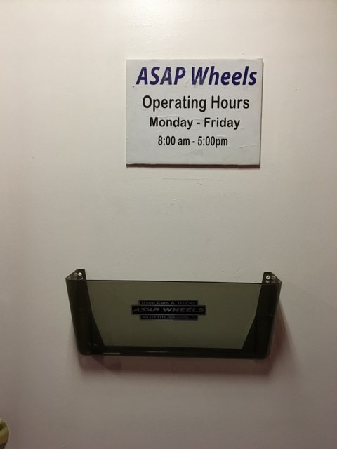 ASAP Wheels | 10053 103rd St, Jacksonville, FL 32210, USA | Phone: (904) 771-7111 ext. 120