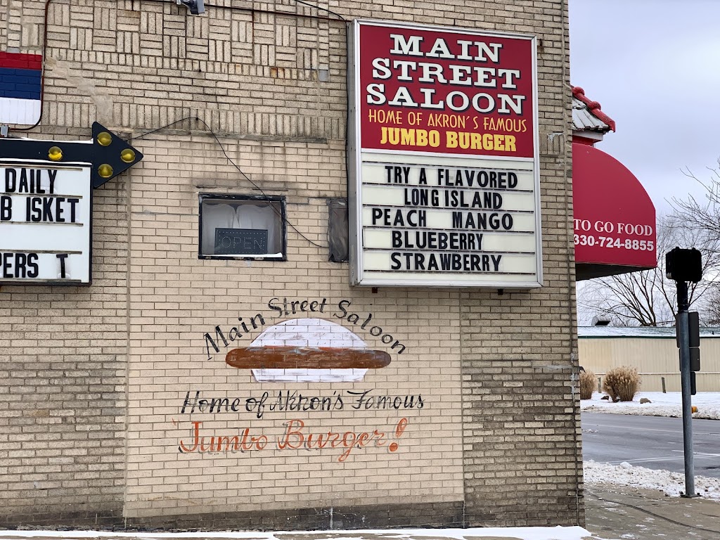 Main Street Saloon | 1481 S Main St, Akron, OH 44301, USA | Phone: (330) 724-8855