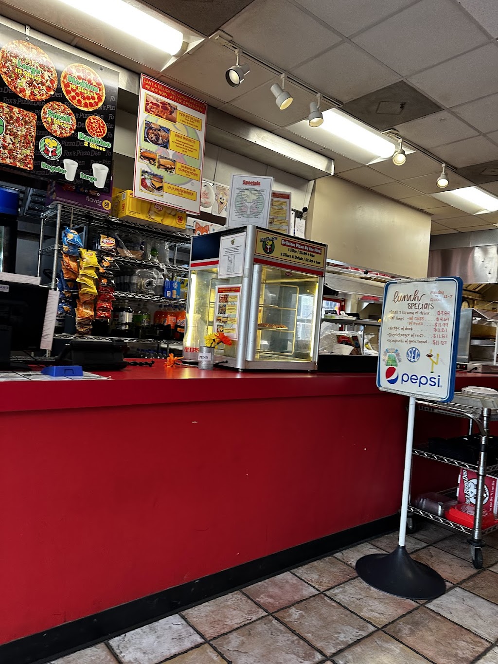 Foxs Pizza Den - Trussville | 199 Beechnut St #1843, Trussville, AL 35173, USA | Phone: (205) 655-2851