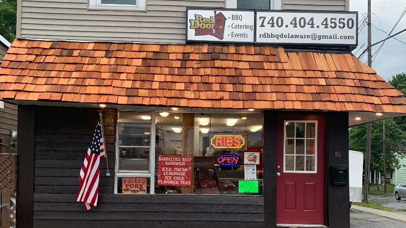 Red Door BBQ Delaware | 81 Lake St, Delaware, OH 43015, USA | Phone: (740) 404-4550