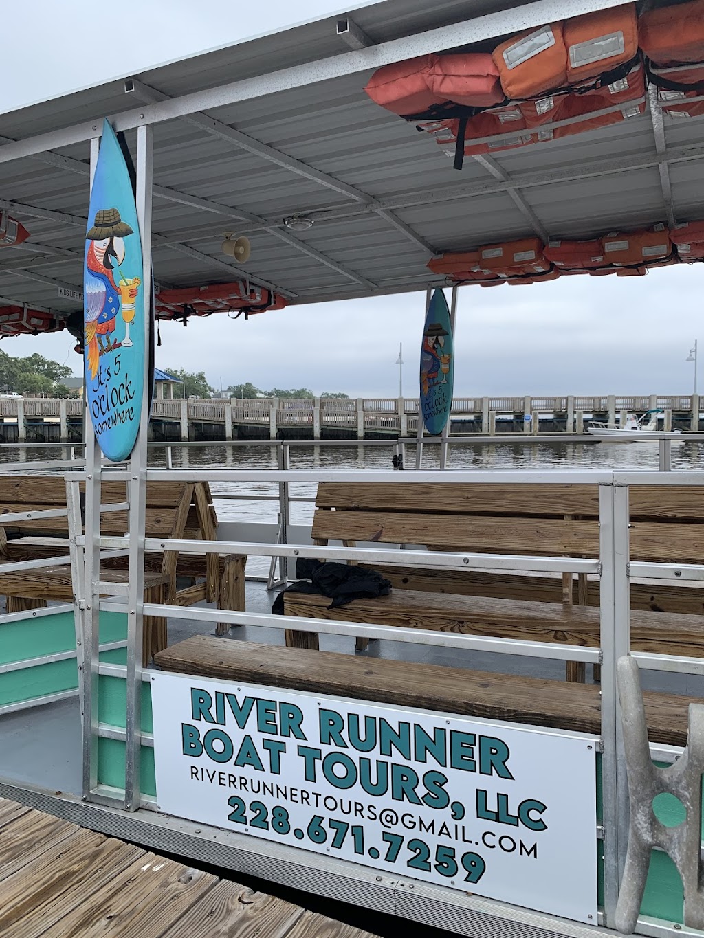 River Runner Boat Tours | 100 Jody Compretta Dr, Bay St Louis, MS 39520, USA | Phone: (228) 671-7259