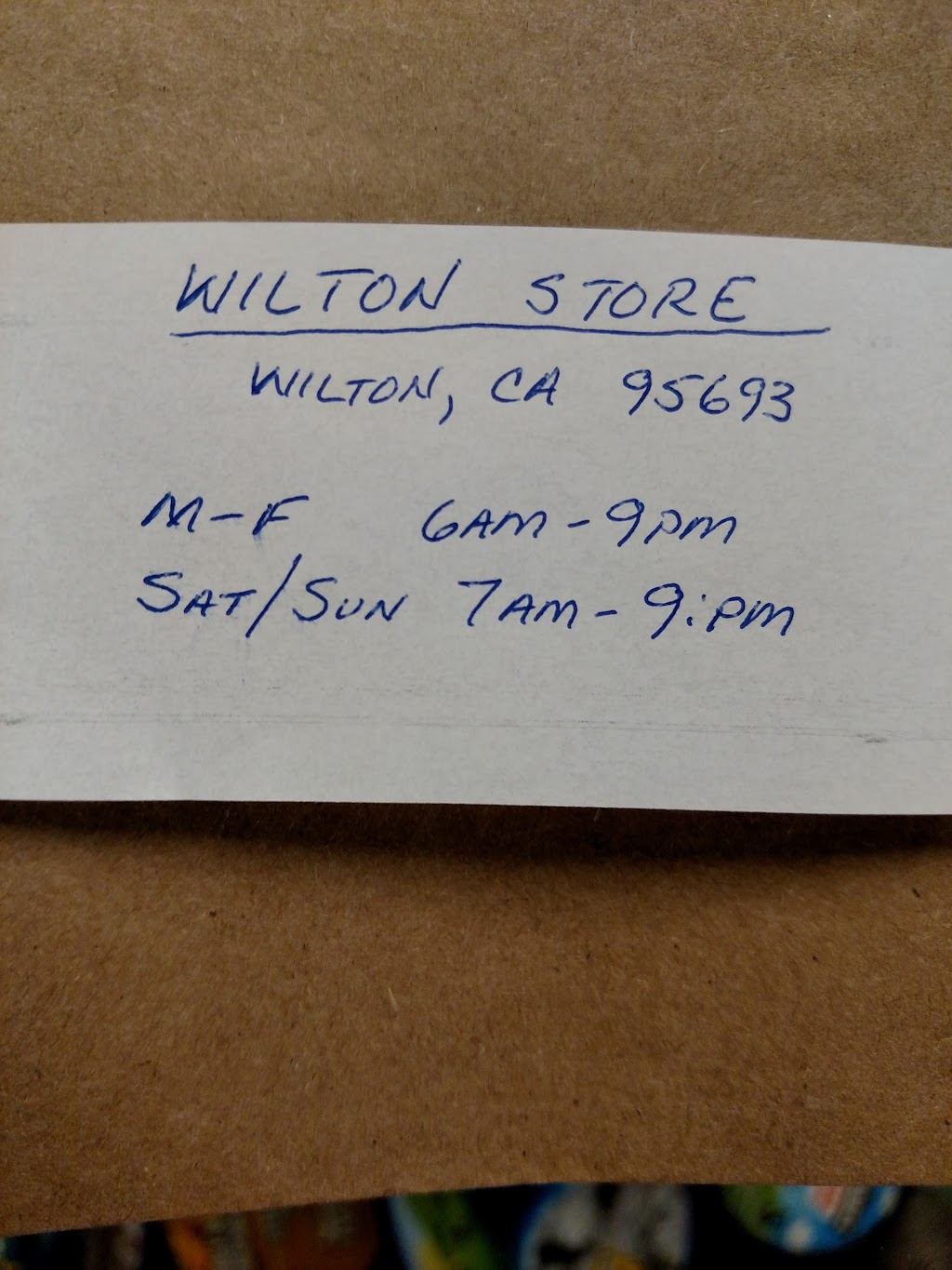 Wilton Cash Store | 11030 Wilton Rd, Wilton, CA 95693, USA | Phone: (916) 687-6736