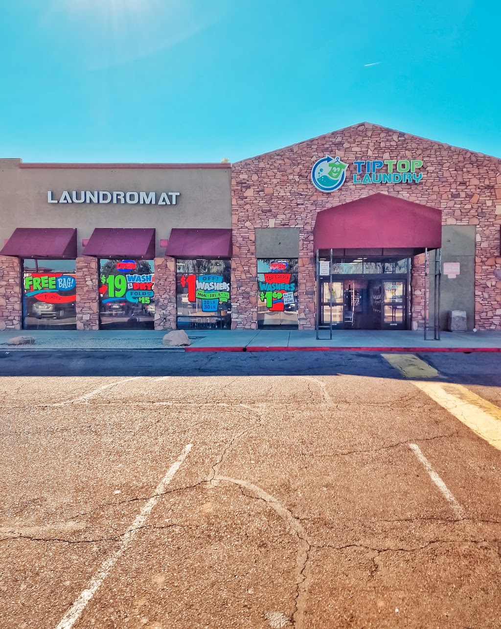 Tip Top Laundry | 6601 W Bethany Home Rd STE A5, Glendale, AZ 85301, USA | Phone: (602) 712-9000