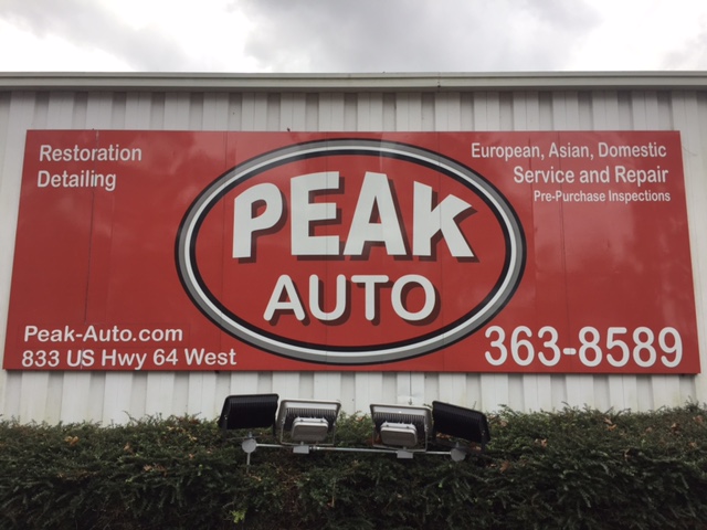 Peak Auto | 833 US-64, Apex, NC 27523, USA | Phone: (919) 363-8589