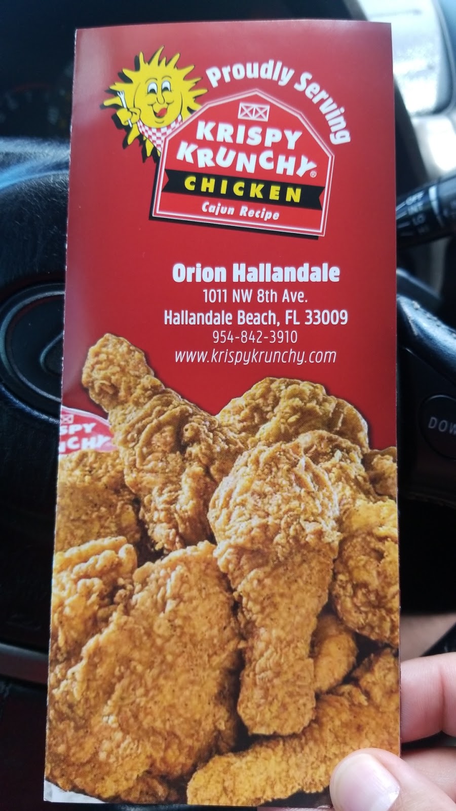 Krispy Krunchy Chicken | 1011 NW 8th Ave, Hallandale Beach, FL 33009, USA | Phone: (954) 842-3910