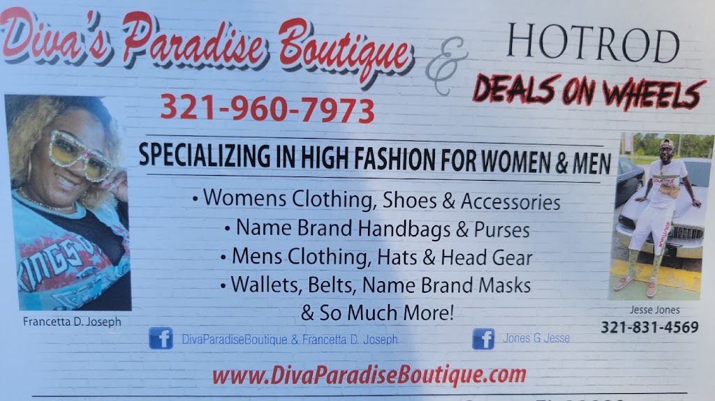 Divas Paradise boutique | 710 W King St Suite 111, Cocoa, FL 32922, USA | Phone: (321) 960-7973