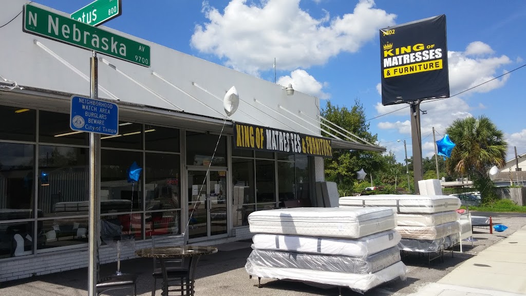 King Of Mattresses & Furniture | 9802 N Nebraska Ave, Tampa, FL 33612, USA | Phone: (813) 750-9532