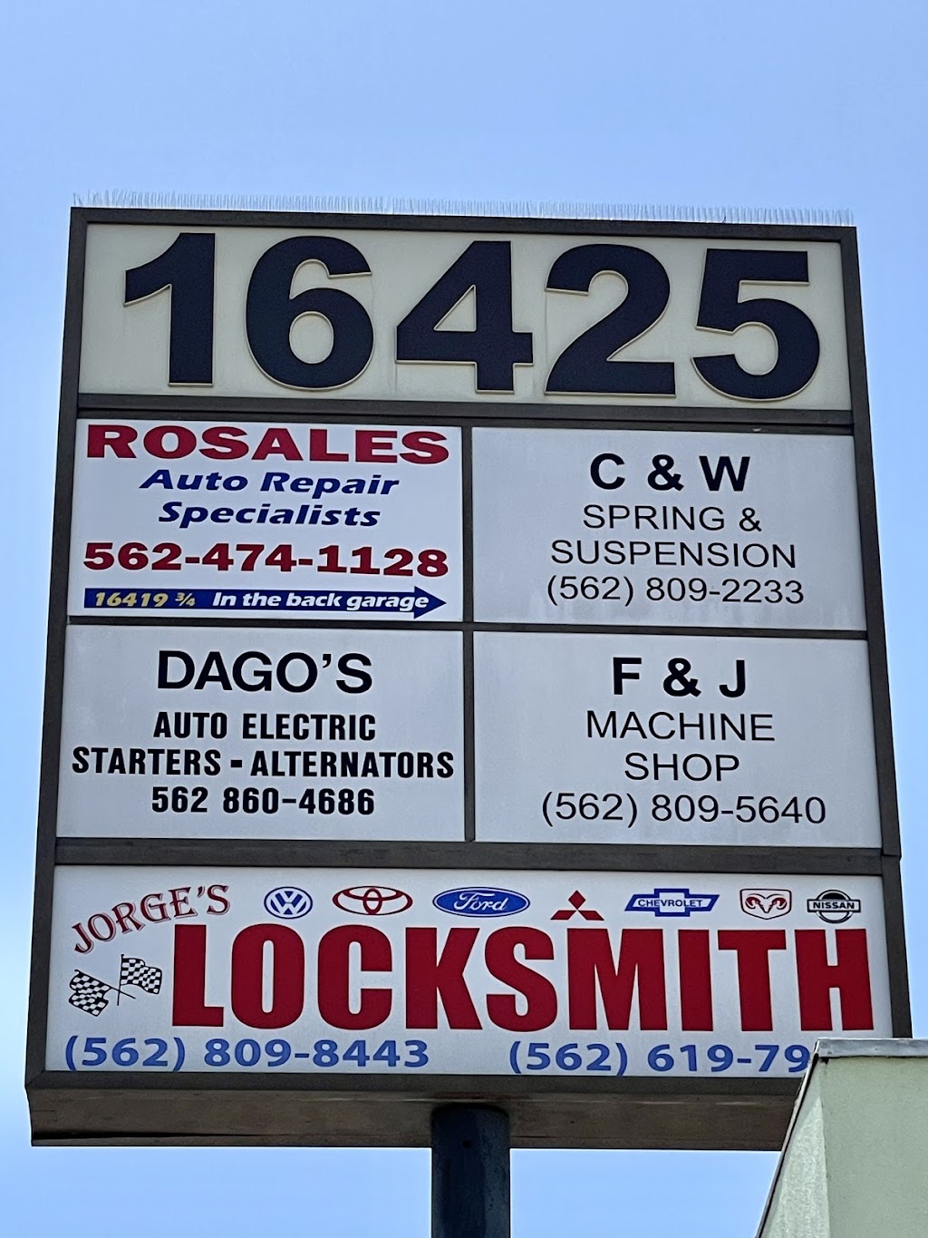 Rosales Auto Repair | 16419 3/4 Pioneer Blvd, Norwalk, CA 90650, USA | Phone: (562) 474-1128