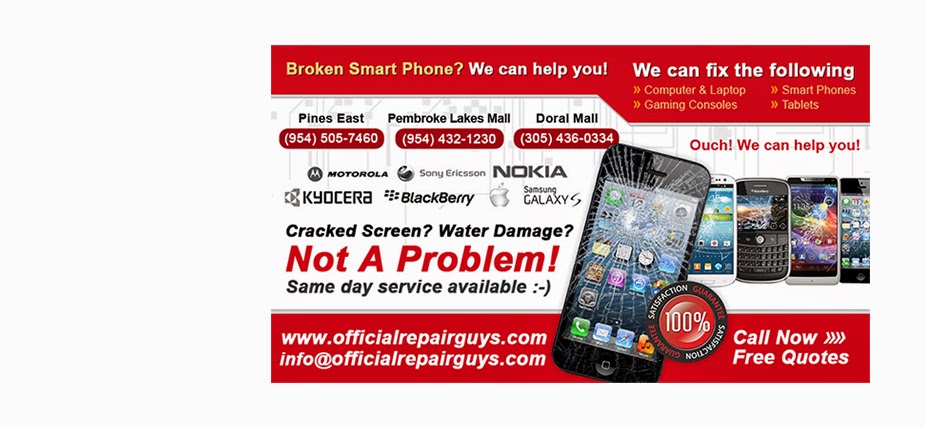 Repair Guys | 11401 Pines Blvd, (NEXT TO FOOD COURT), Pembroke Pines, FL 33026, USA | Phone: (954) 505-7460